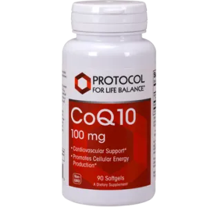 CoQ10 100 mg 90 gels by Protocol For Life Balance