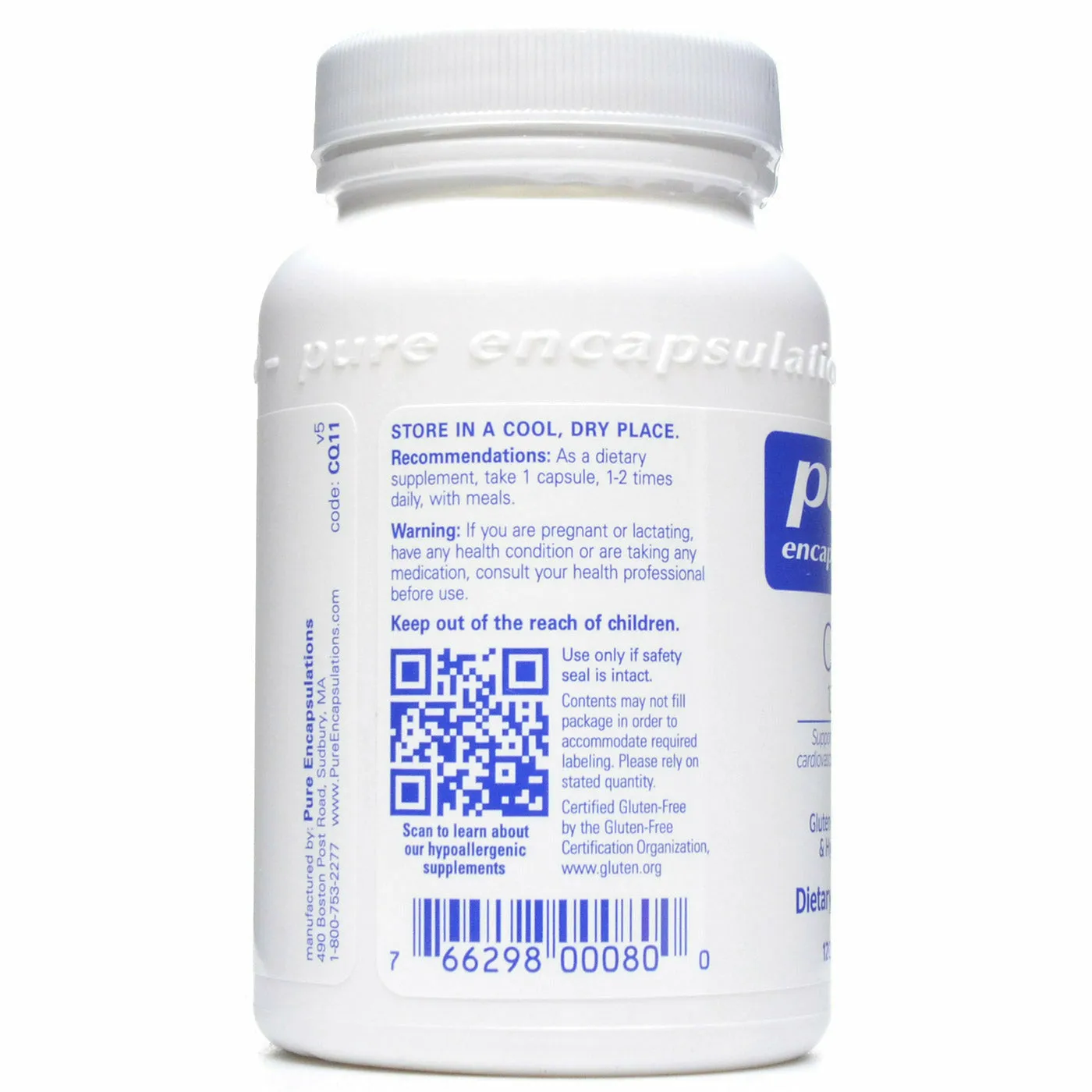 CoQ10 120 mg by Pure Encapsulations