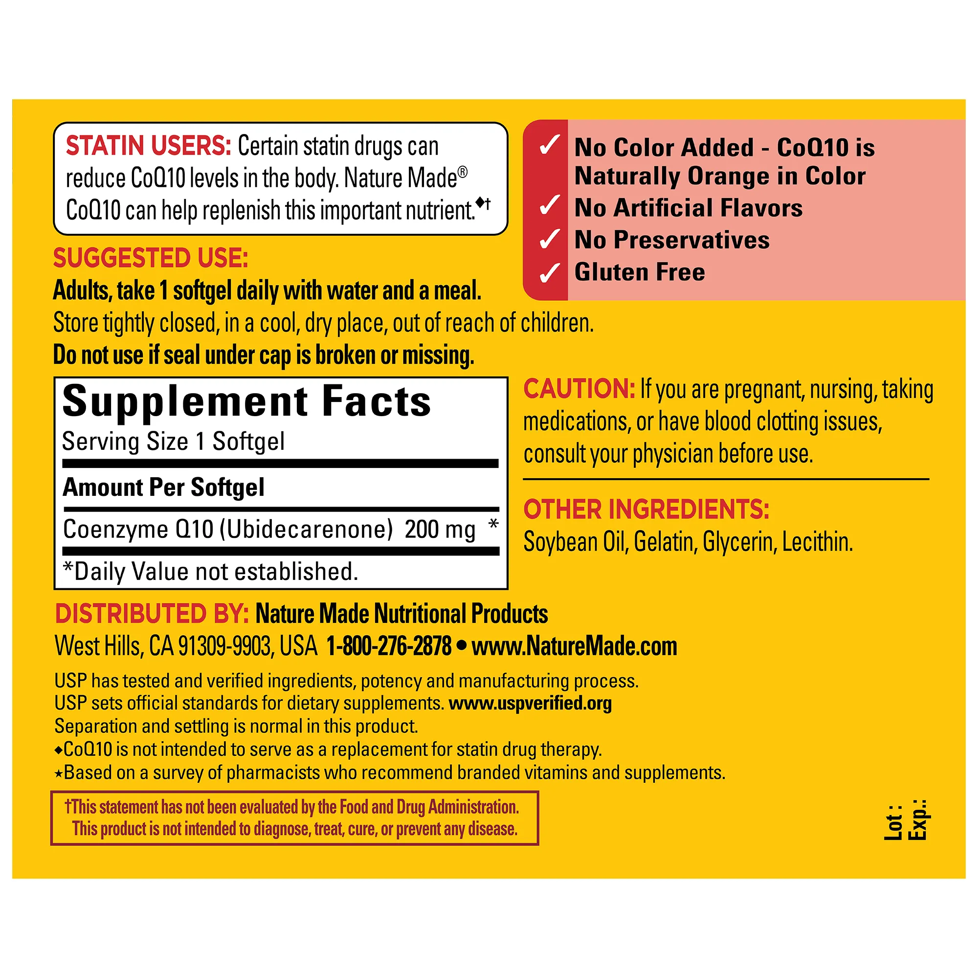 CoQ10 200 mg Softgels