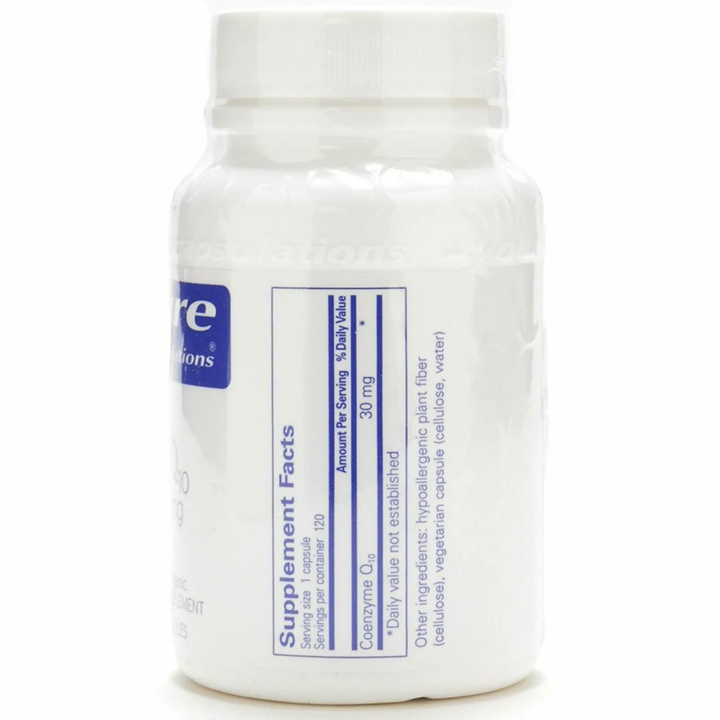 CoQ10 30 mg 120 vcaps by Pure Encapsulations