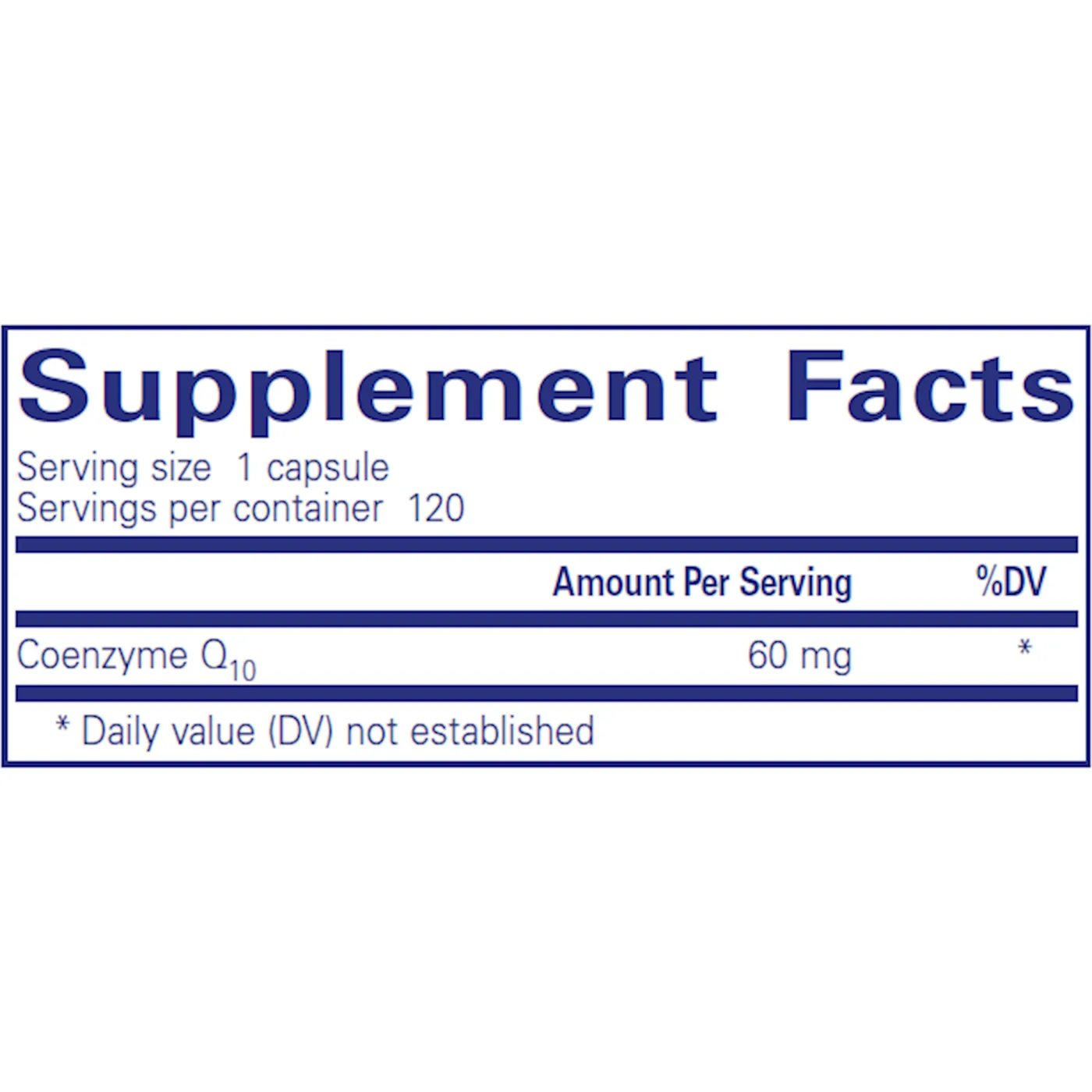 CoQ10 60 mg by Pure Encapsulations