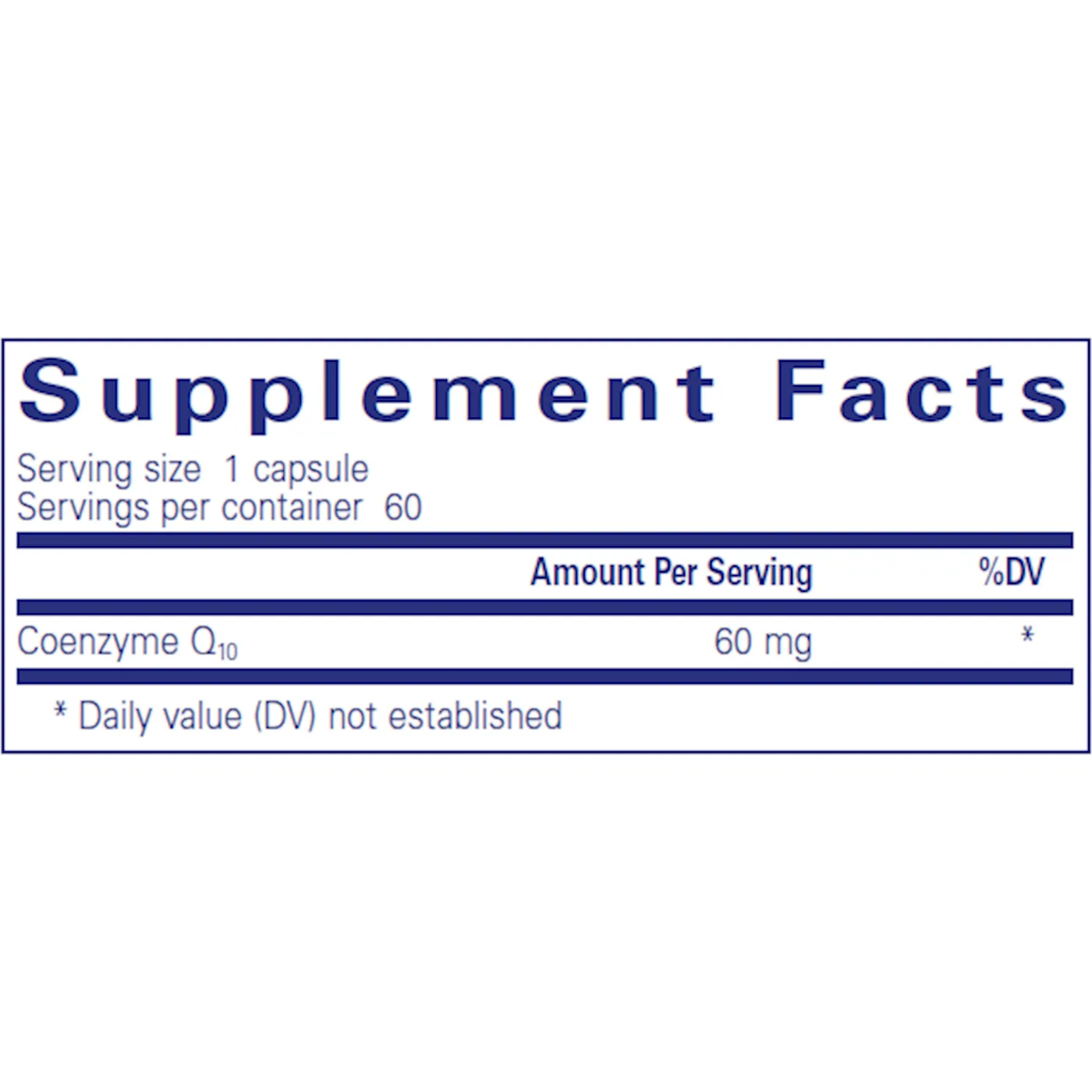 CoQ10 60 mg by Pure Encapsulations