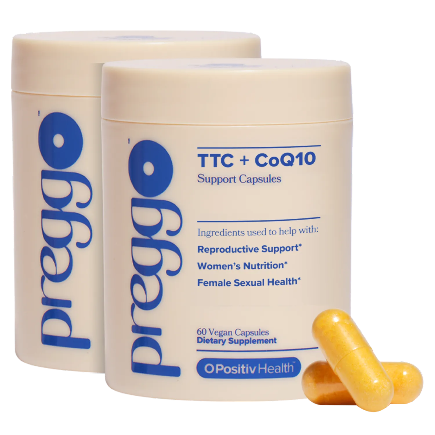 CoQ10 Support Capsules - 2 Bottle Subscription