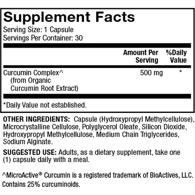 Curcumin Advanced 30 caps by Dr. Mercola