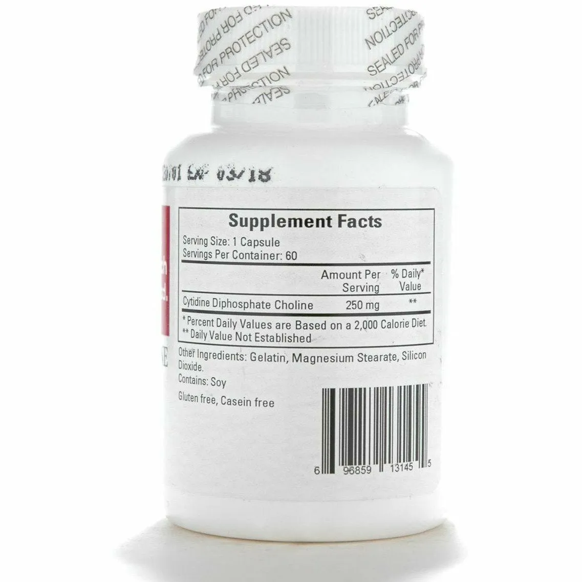 Cytidine Choline 250 mg 60 caps by Ecological Formulas