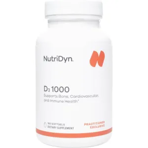 D3 1000 180 softgels by Nutri-Dyn