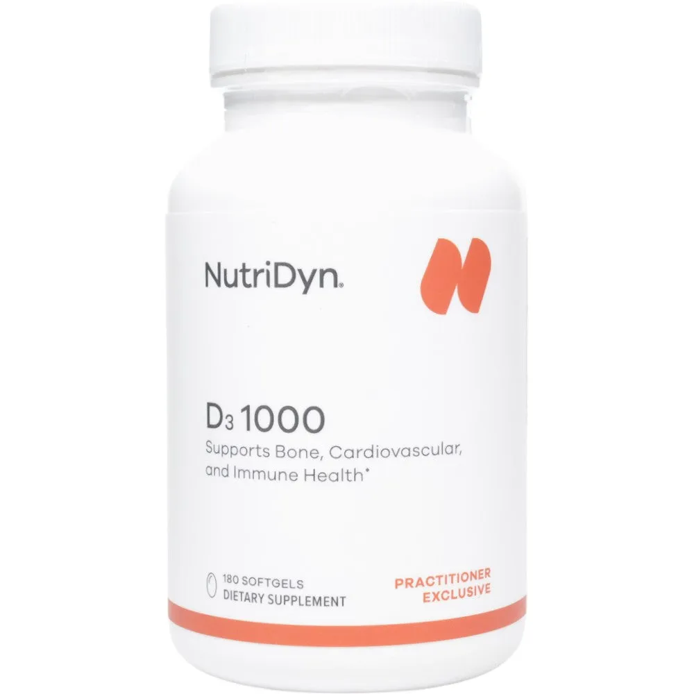 D3 1000 180 softgels by Nutri-Dyn