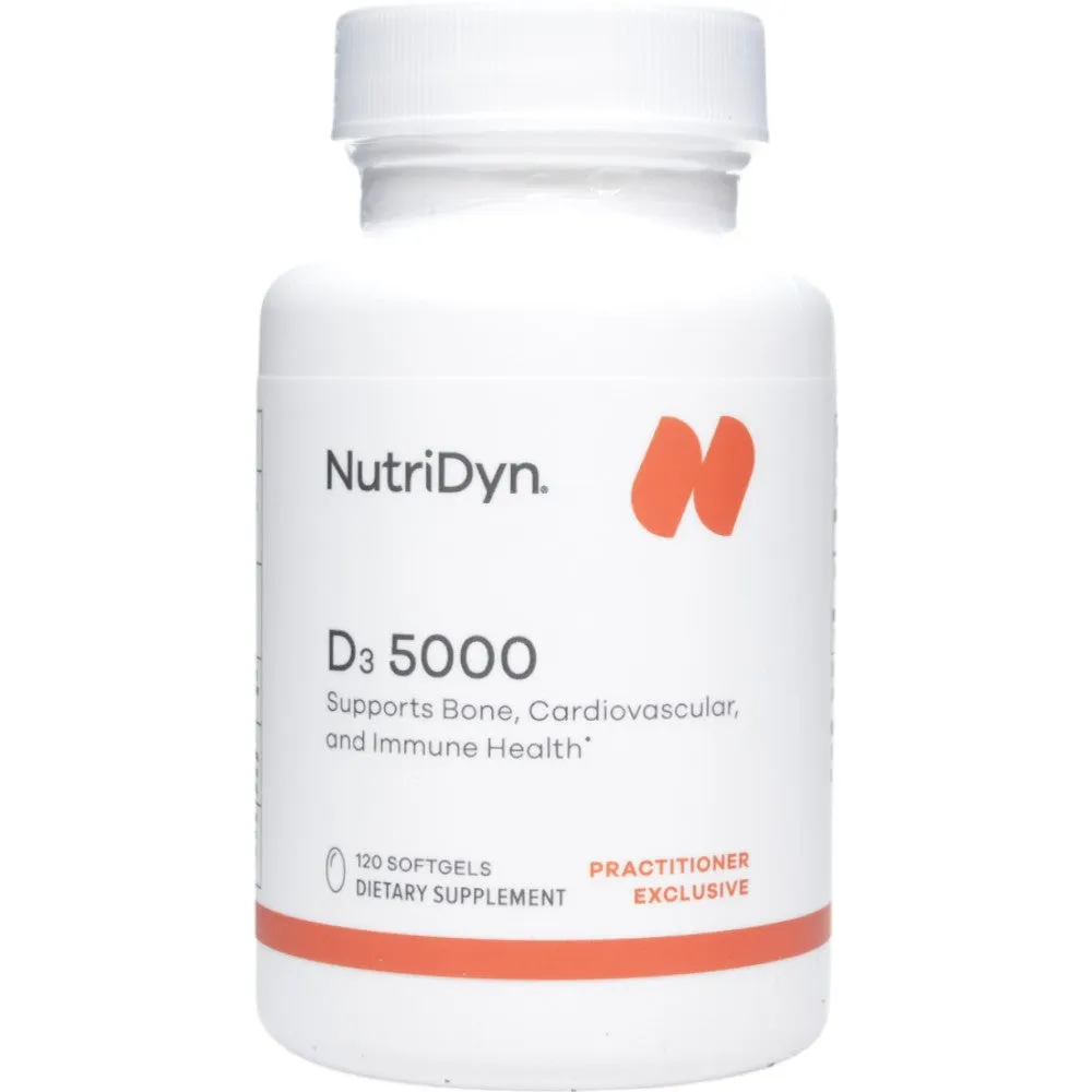 D3 5000 120 Softgels by Nutri-Dyn