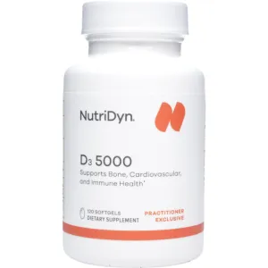 D3 5000 120 Softgels by Nutri-Dyn