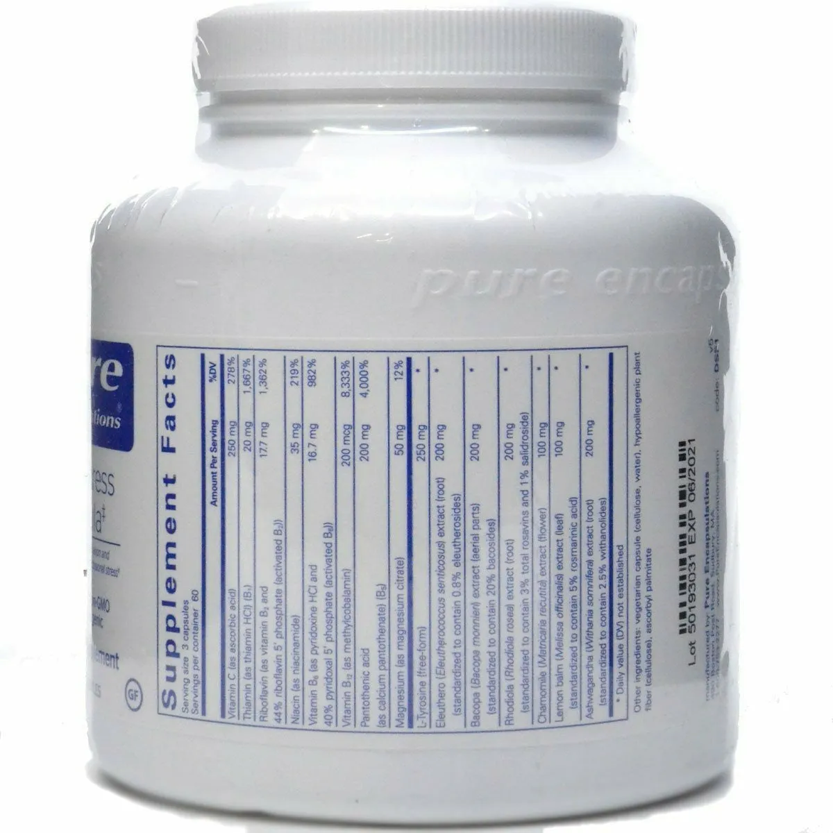 Daily Stress Formula by Pure Encapsulations