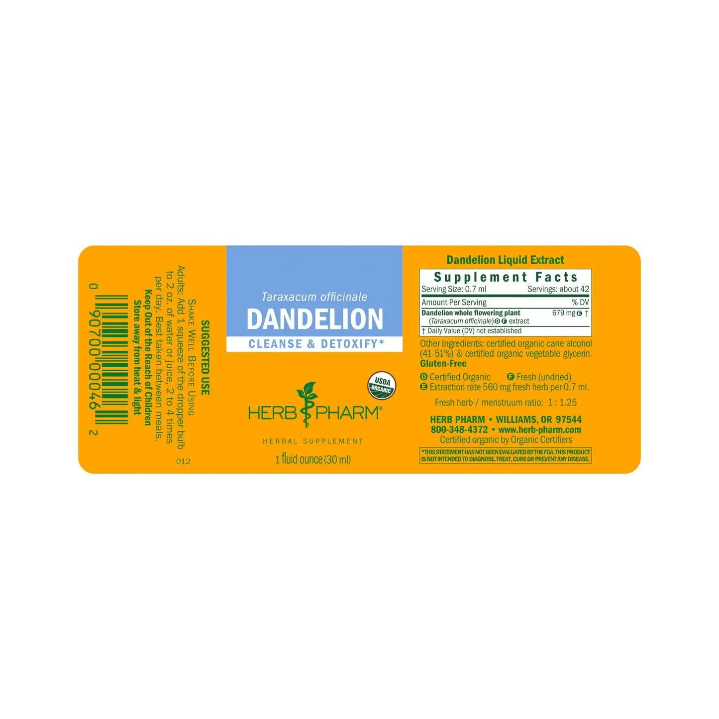 Dandelion by Herb Pharm