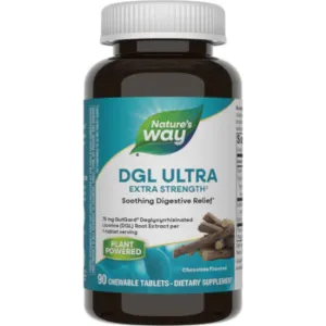 DGL Ultra German Chocolate 90 chew by Nature's Way