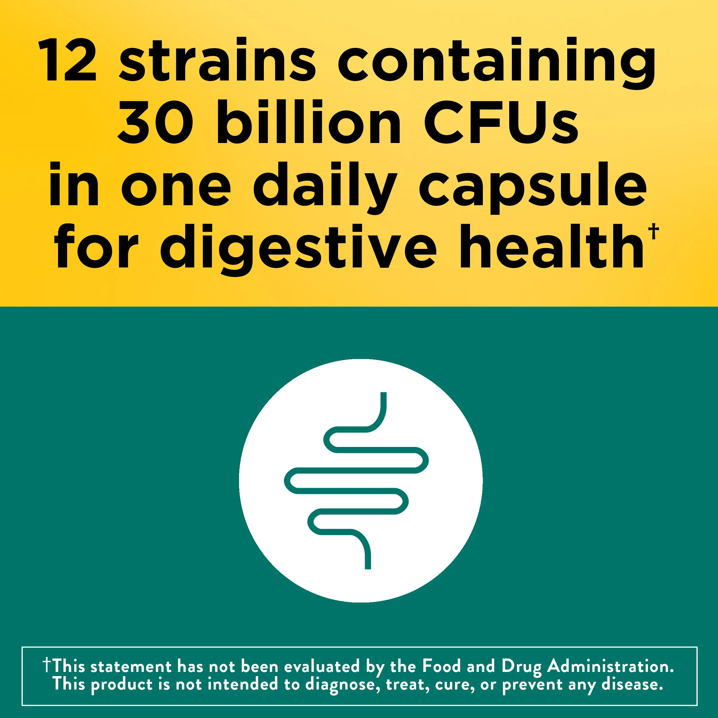 Digestive Probiotics Ultra Strength 12 Strain Capsules