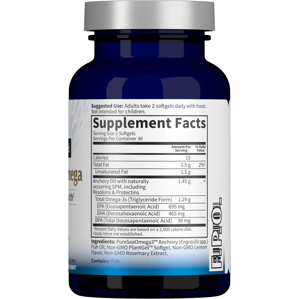Dr. Formulated Advanced Omega Lemon 60 softgels by Garden Of Life
