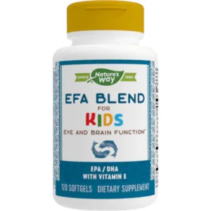 EFA Blend for Kids 120 softgels by Nature's Way