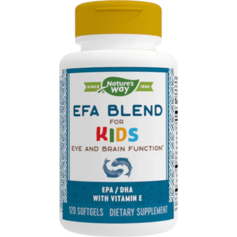 EFA Blend for Kids 120 softgels by Nature's Way