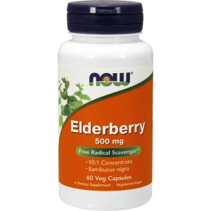 Elderberry Extract 500 mg 60 vcaps by NOW