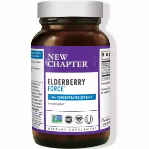 Elderberry Force 30 vegcaps by New Chapter