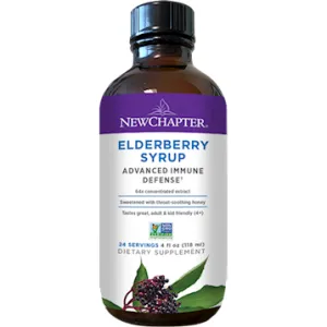 Elderberry Syrup 4 oz by New Chapter