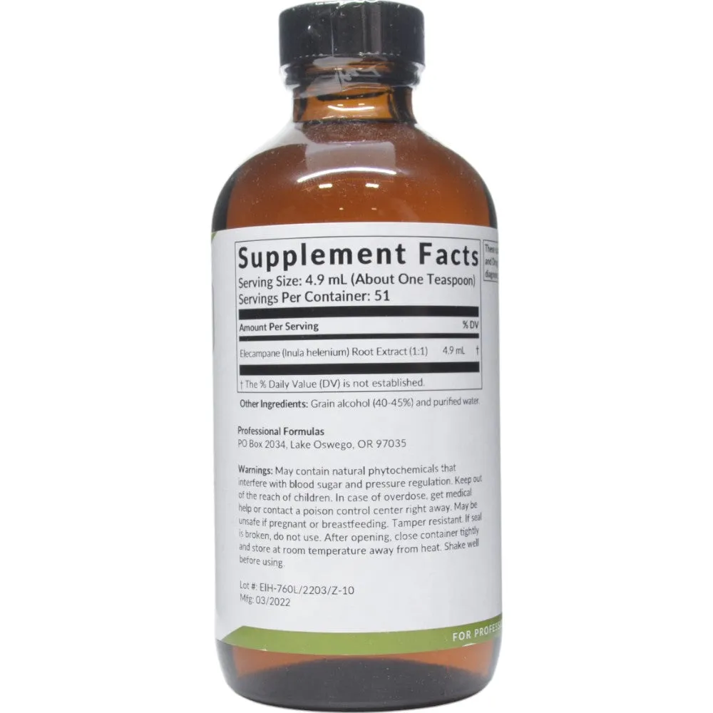 Elecampane (Inula helenium) 8.4 fl oz by Professional Formulas