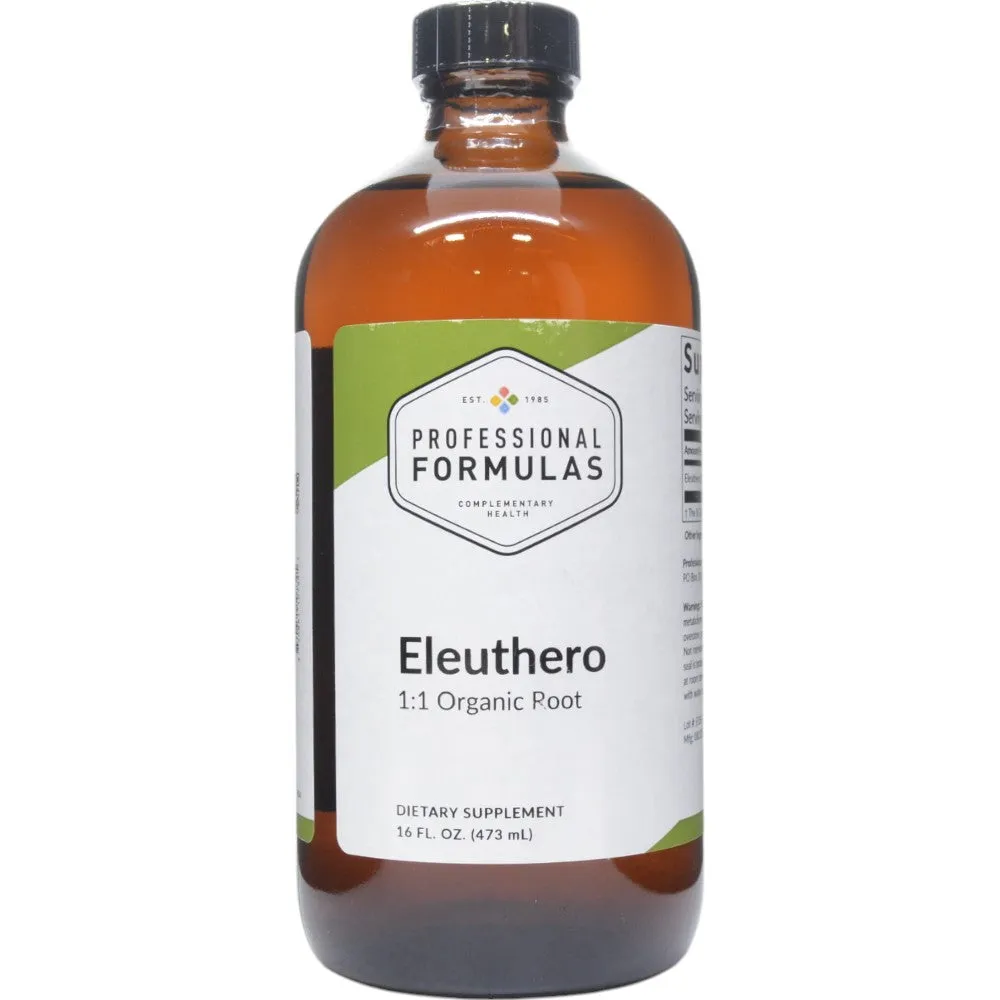 Eleuthero (Eleutherococcus senticosus) 16 oz by Professional Formulas