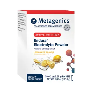 Endura Electrolyte Powder Lemonade 30 Packets by Metagenics