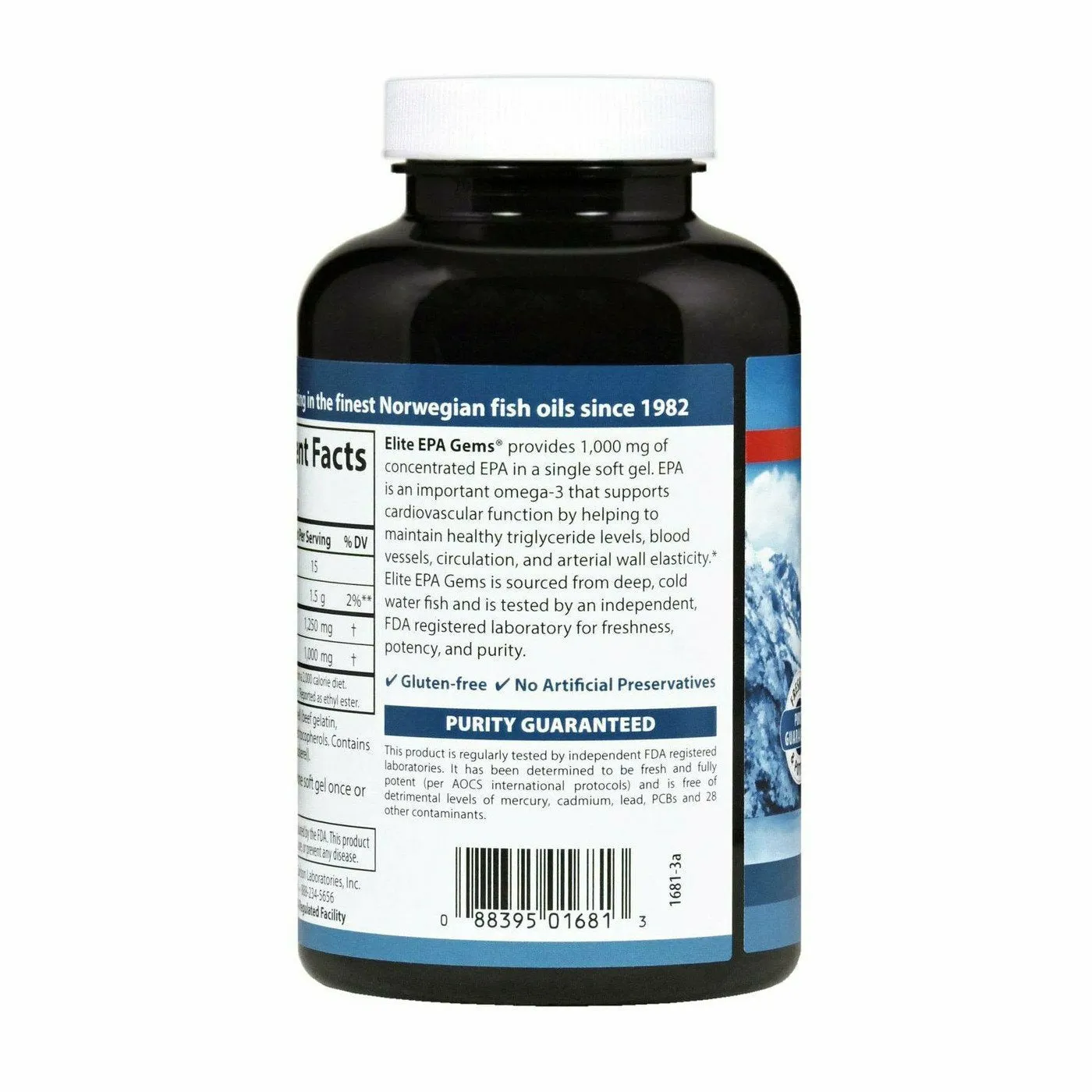 EPA Gems 120 gels by Carlson Labs