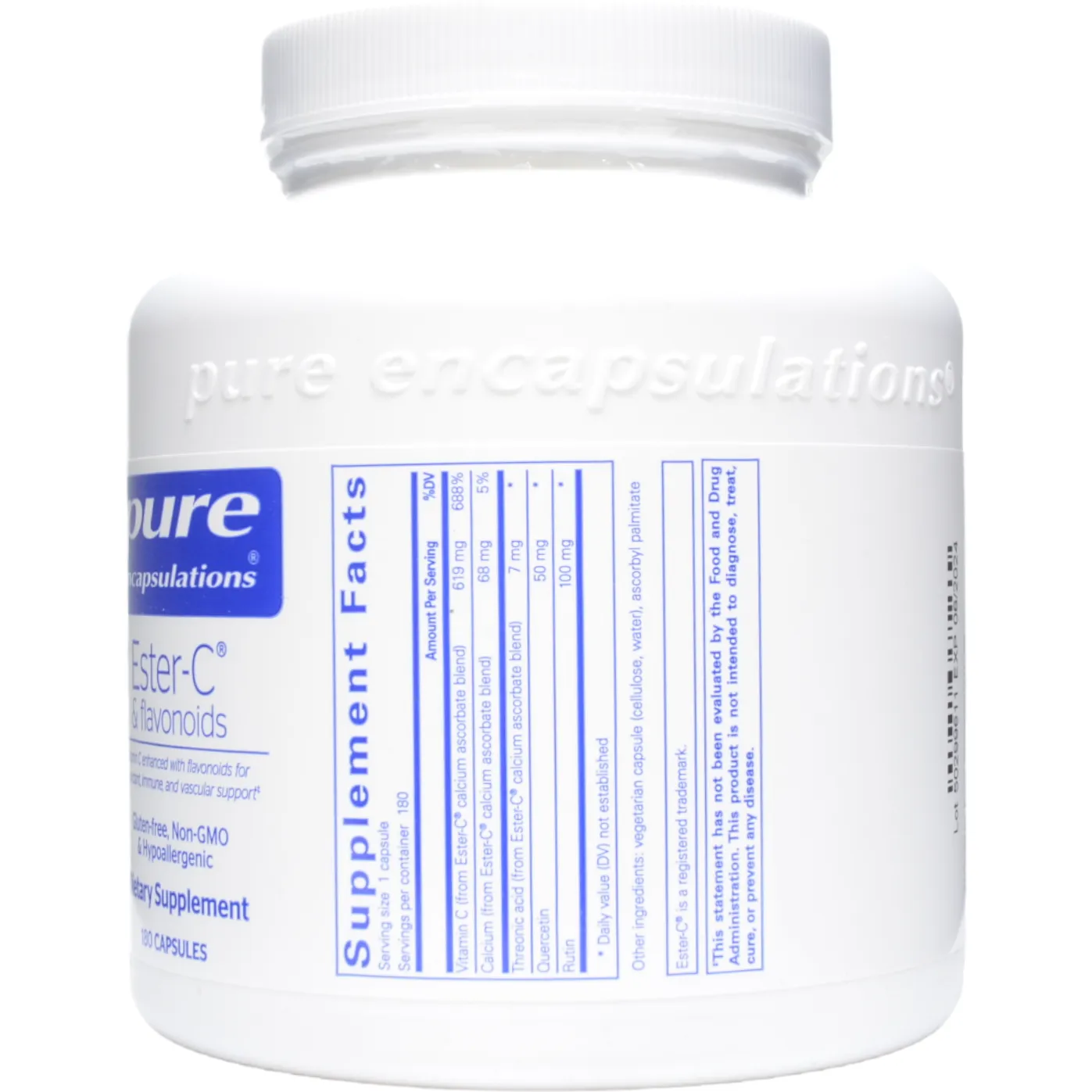 Ester-C & Flavonoids by Pure Encapsulations