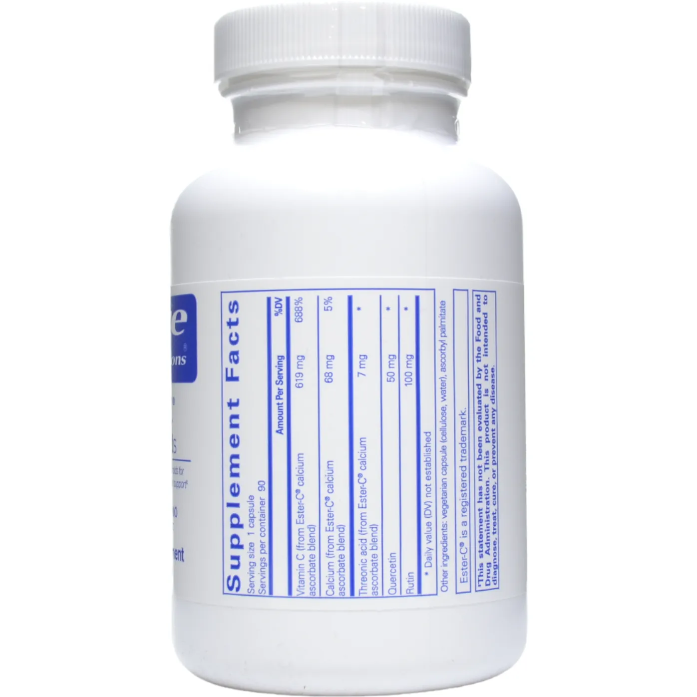 Ester-C & Flavonoids by Pure Encapsulations