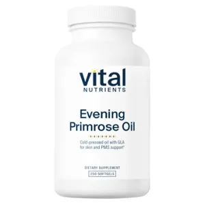 Evening Primrose Oil 1000 mg 250 gels by Vital Nutrients