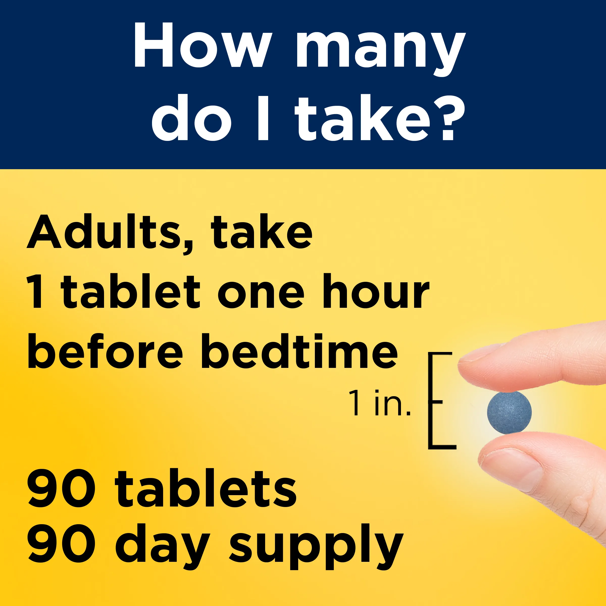 Extended Release Melatonin 4 mg Tablets