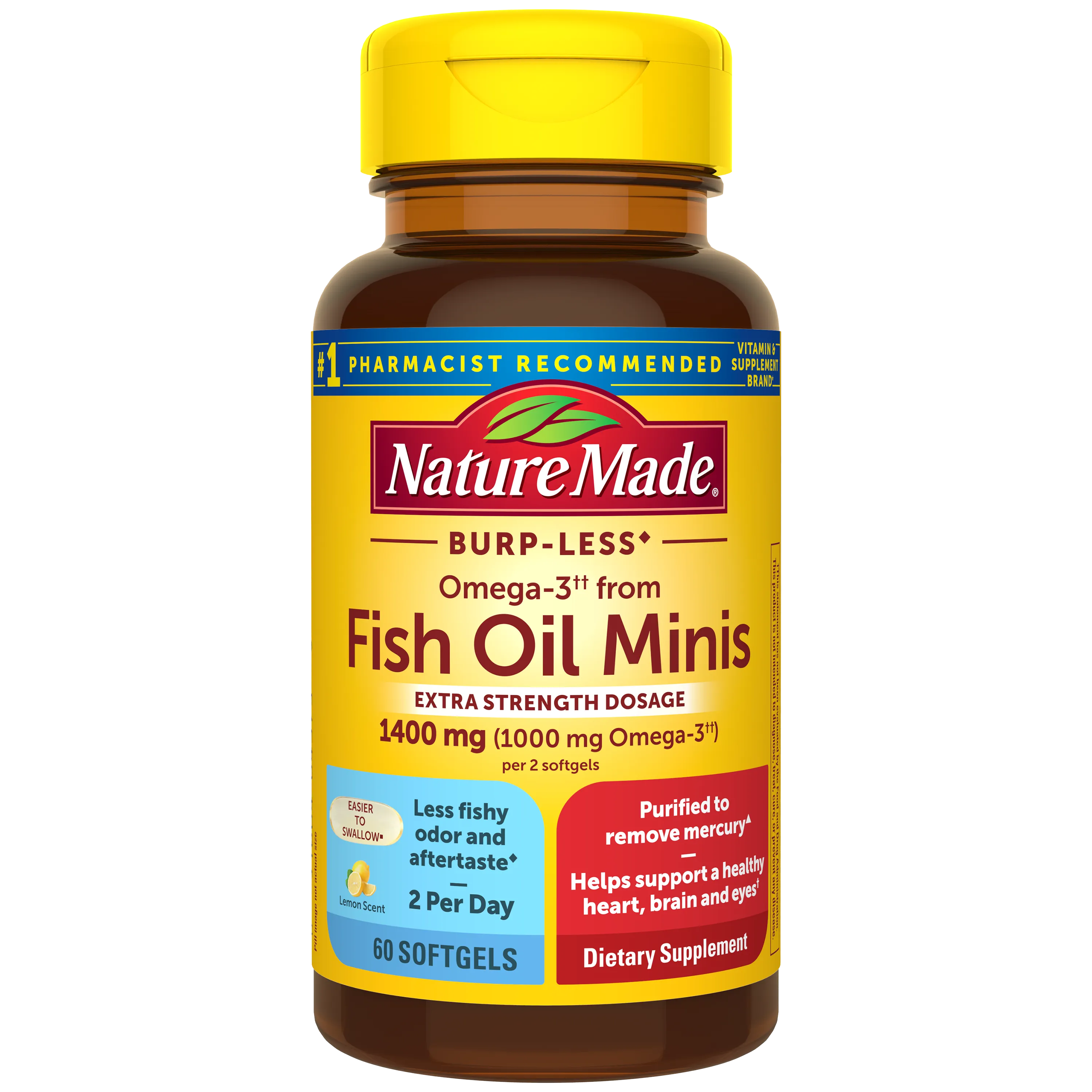 Extra Strength Omega-3 From Fish Oil Minis