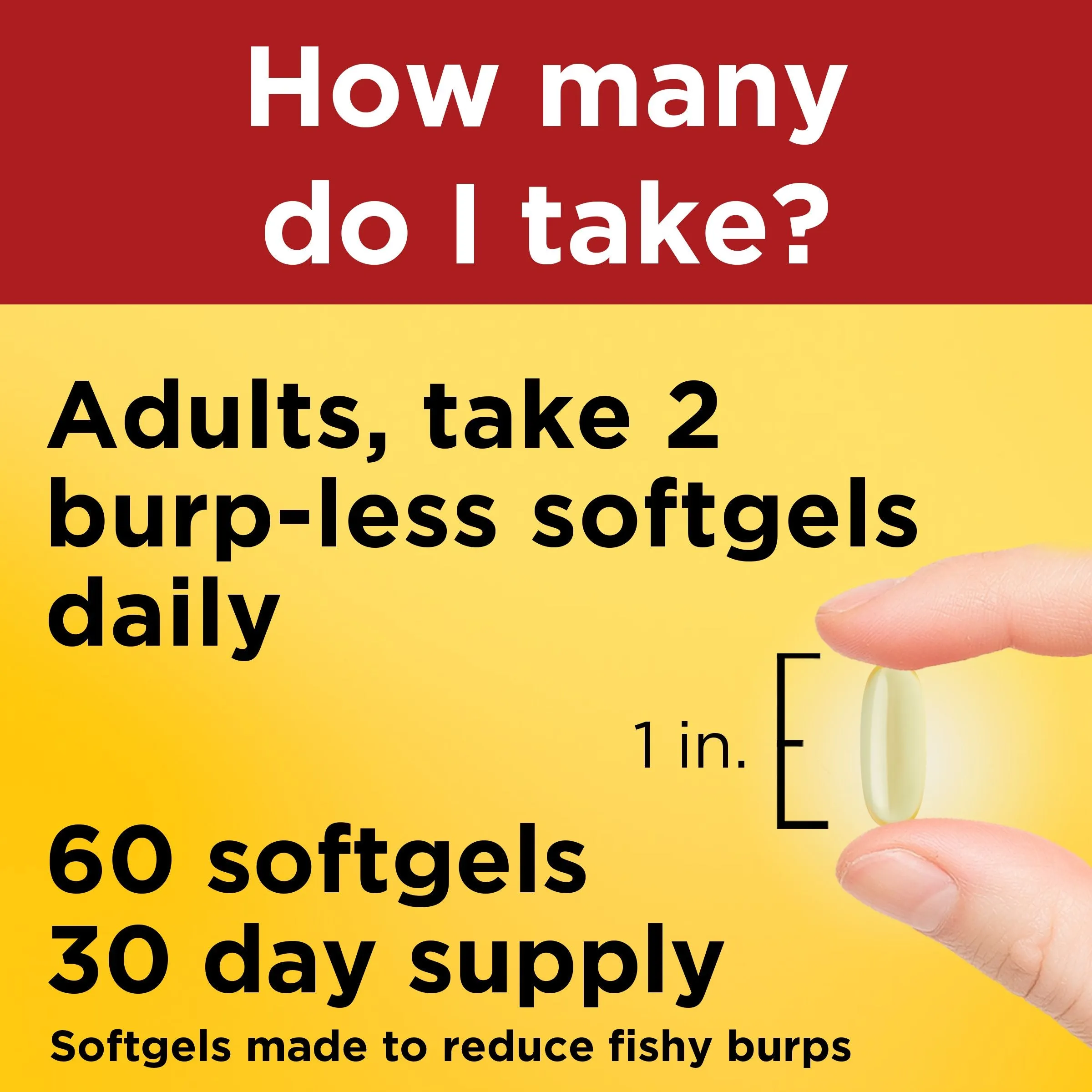 Extra Strength Omega-3 From Fish Oil Minis