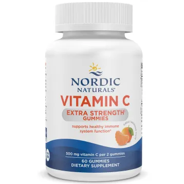 Extra Strength Vitamin C 60 gummies by Nordic Naturals