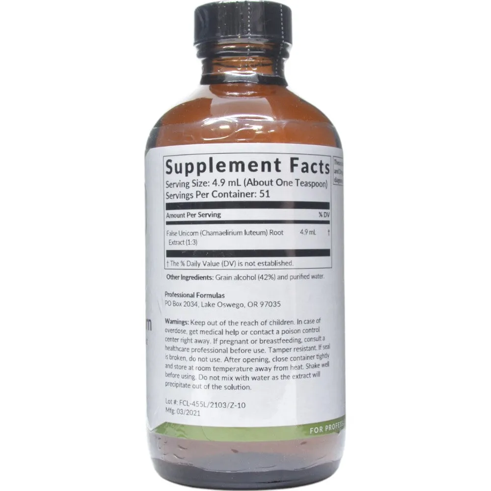 False Unicorn (Chamaelirium luteum) 8.4 oz by Professional Formulas