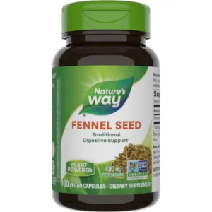 Fennel Seed 480 mg 100 caps by Nature's Way