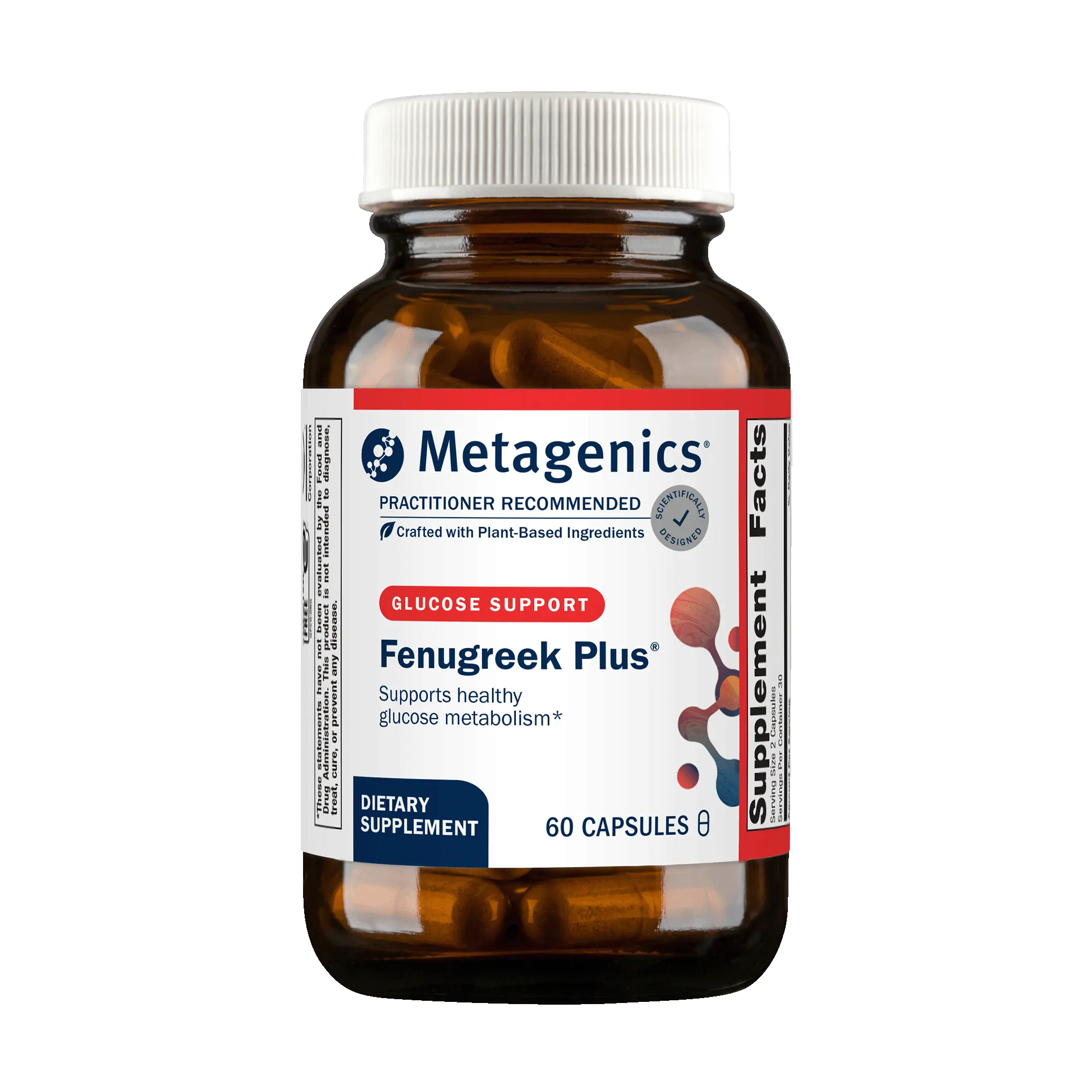 Fenugreek Plus 60 Capsules by Metagenics