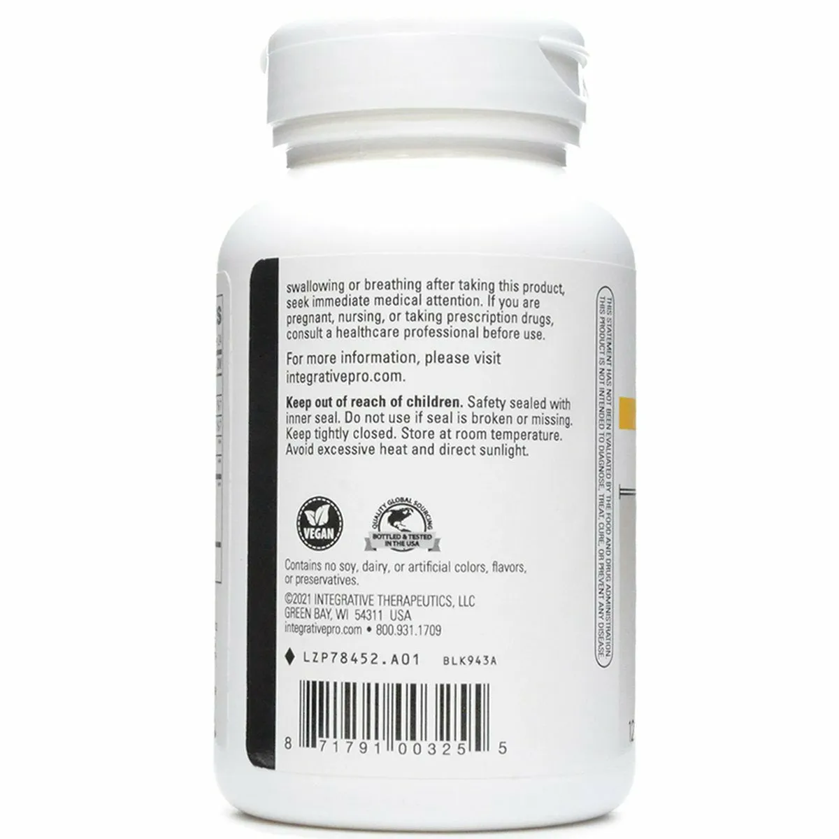 Fiber Formula 120 caps by Integrative Therapeutics