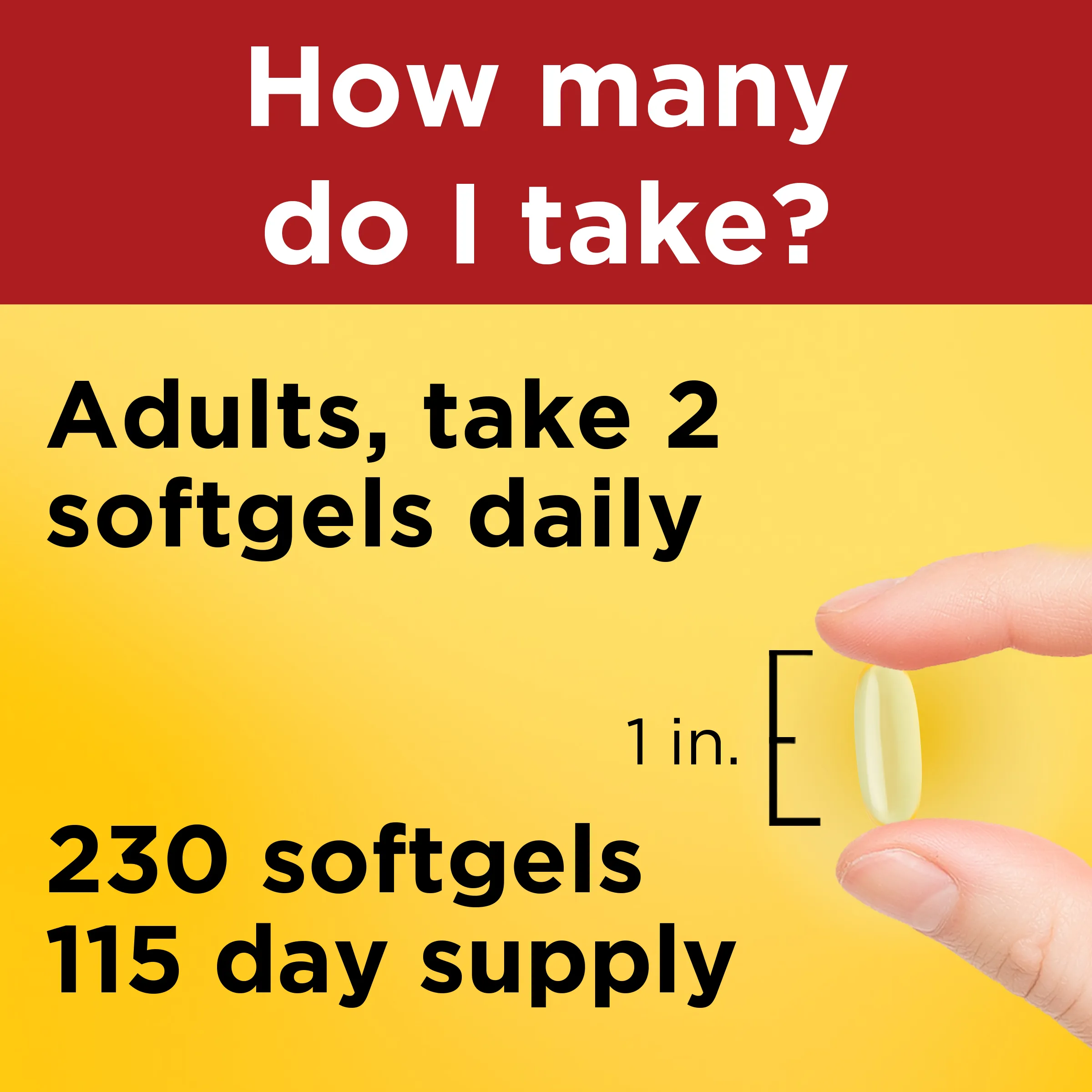 Fish Oil 1200 mg Softgels