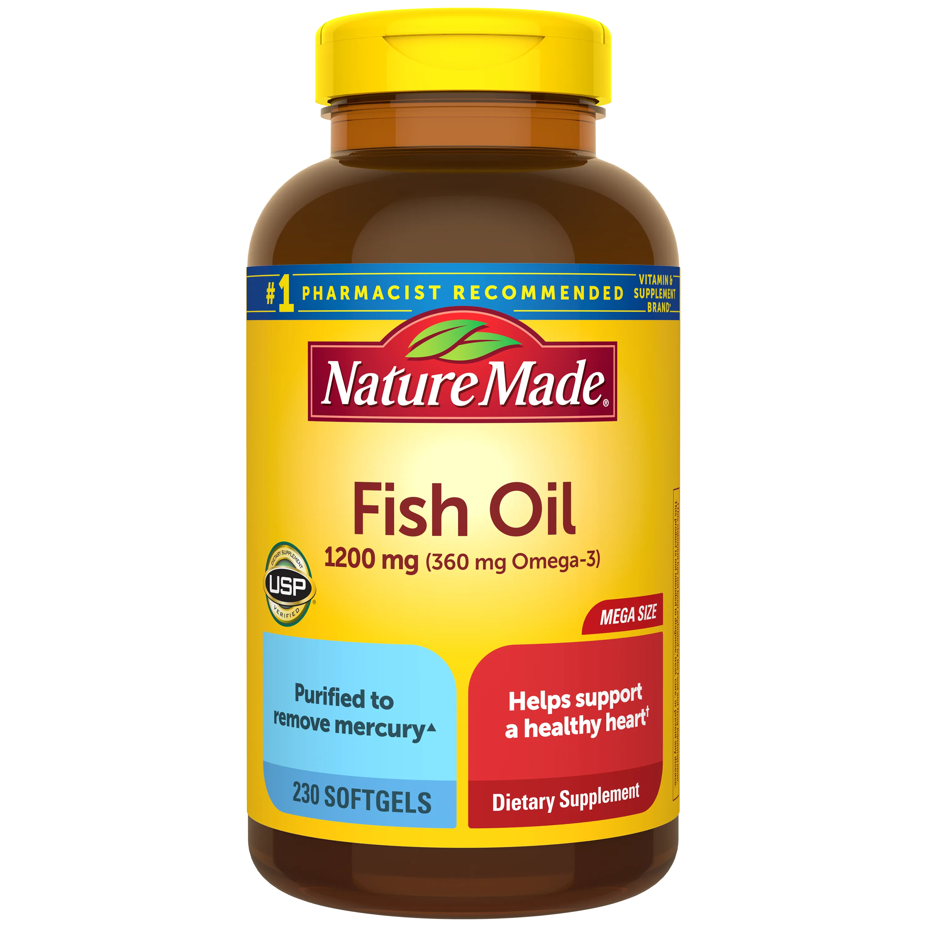 Fish Oil 1200 mg Softgels