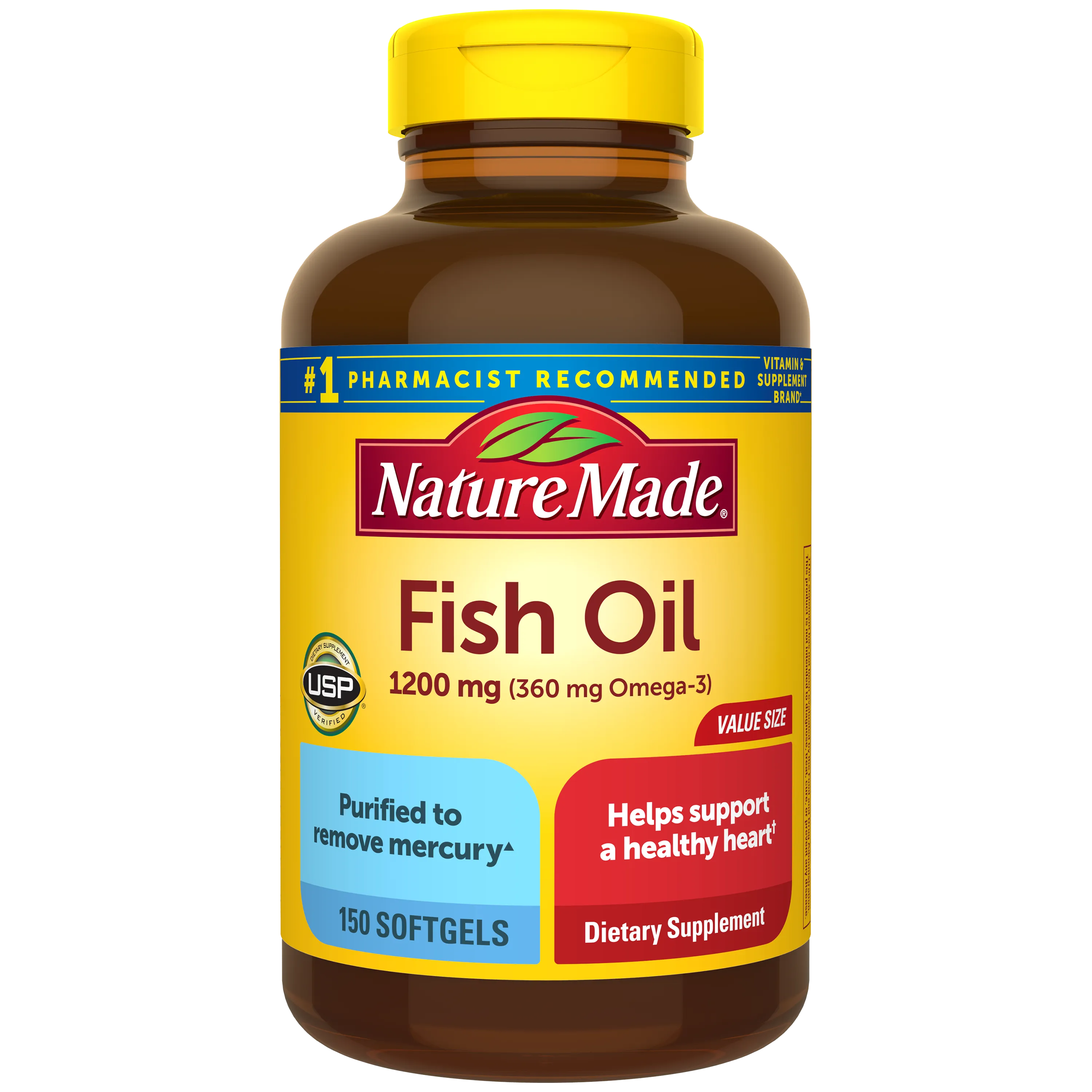 Fish Oil 1200 mg Softgels