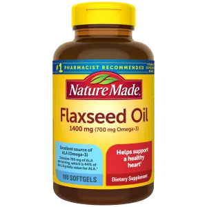 Flaxseed Oil 1400 mg Softgels