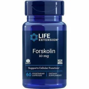 Forskolin 10mg 60 vcaps by Life Extension