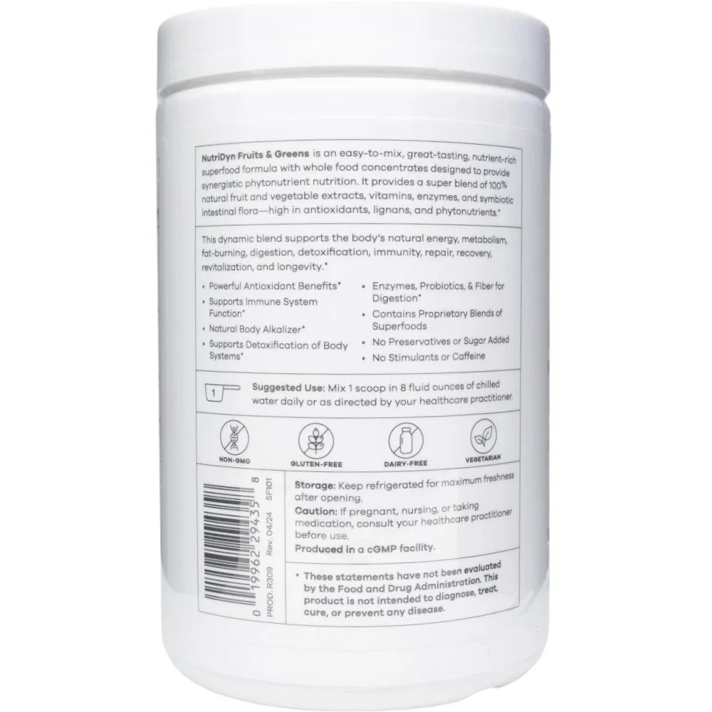 Fruits & Greens Chocolate Peppermint by Nutri-Dyn