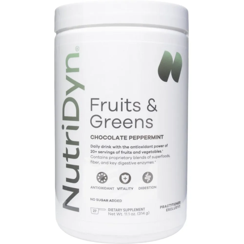 Fruits & Greens Chocolate Peppermint by Nutri-Dyn