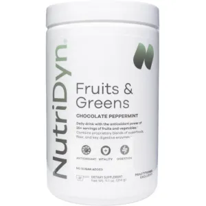 Fruits & Greens Chocolate Peppermint by Nutri-Dyn