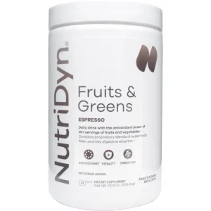 Fruits & Greens Espresso by Nutri-Dyn