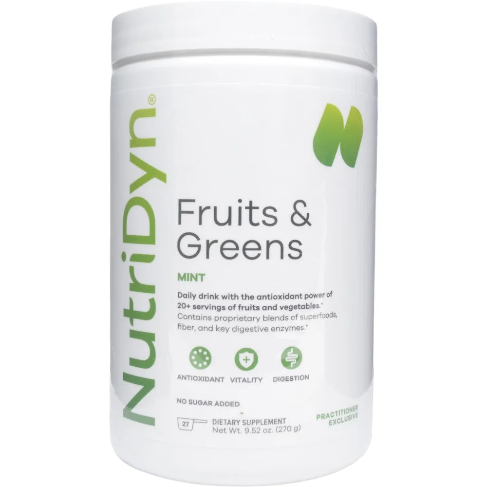 Fruits & Greens Original Mint by Nutri-Dyn