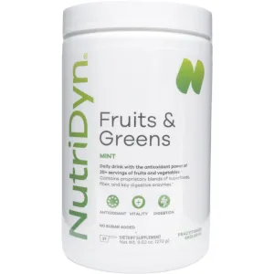 Fruits & Greens Original Mint by Nutri-Dyn