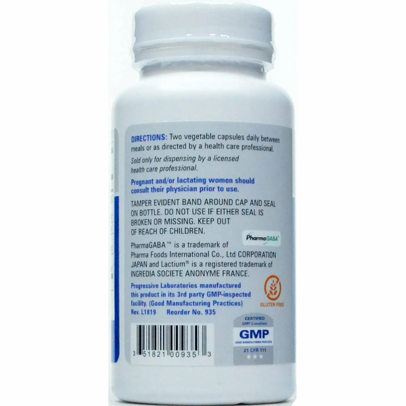 Gaba-Val 60 caps by Progressive Labs